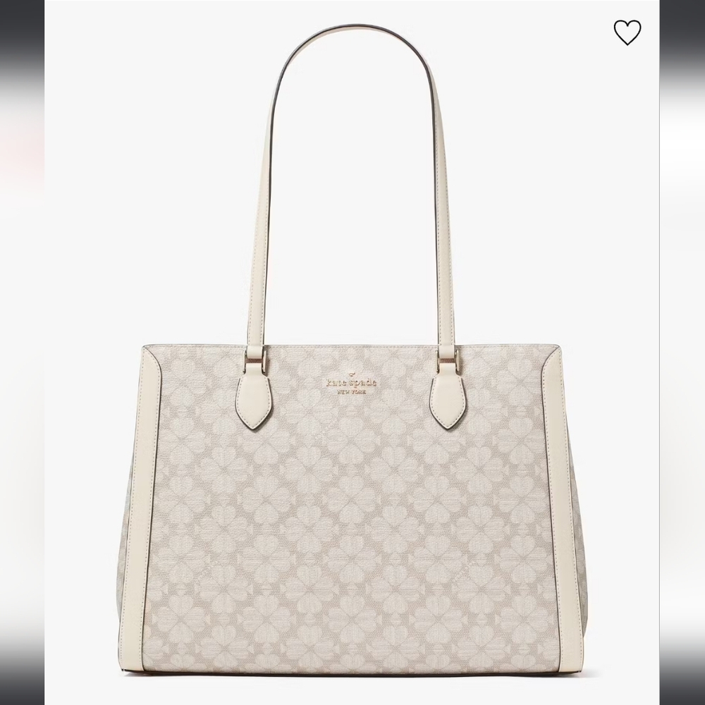 Kate Spade Cream Floral Tote